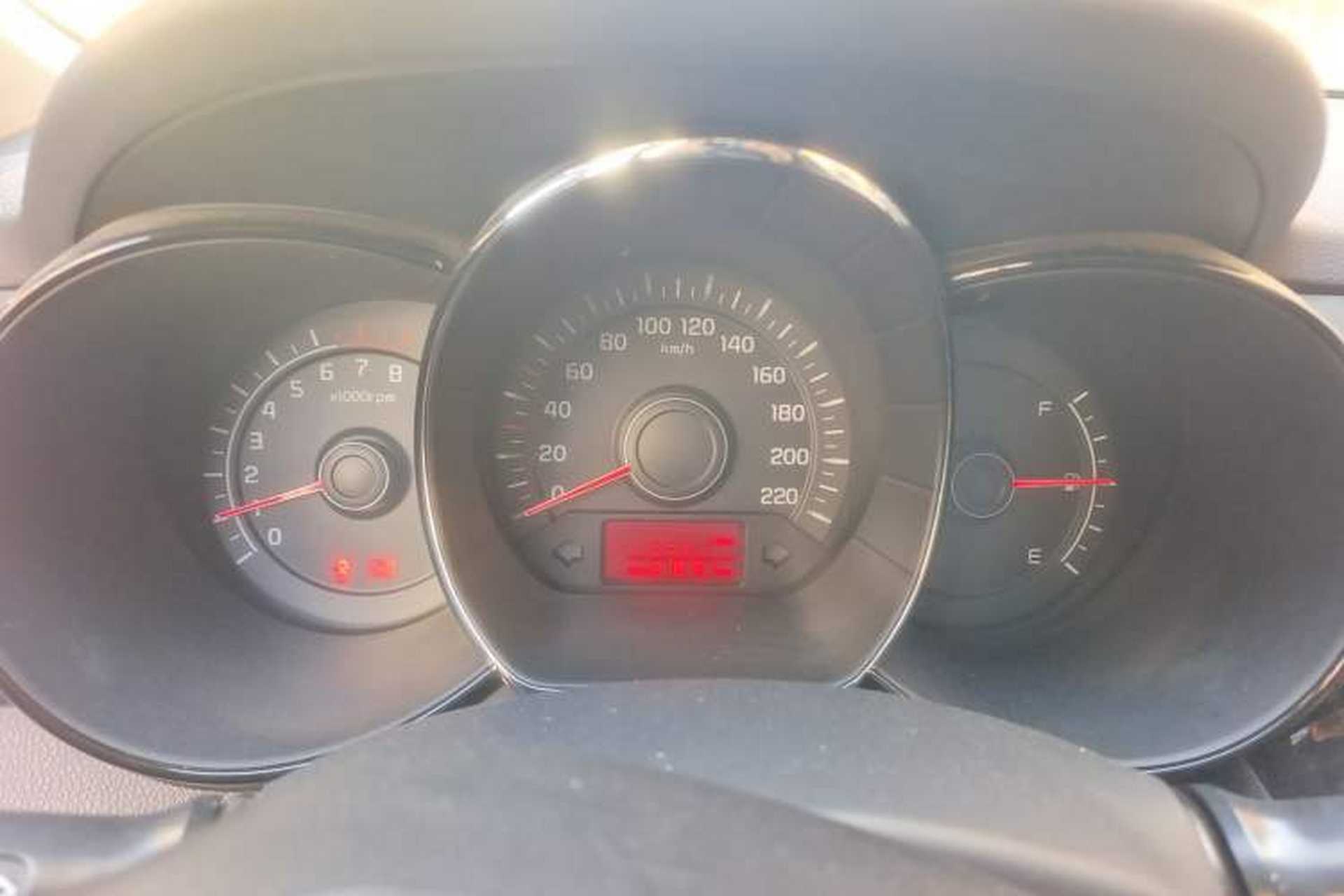 Used Kia K2 2011 Sedan 1.4L Manual Transmission GLS Instrument Cluster