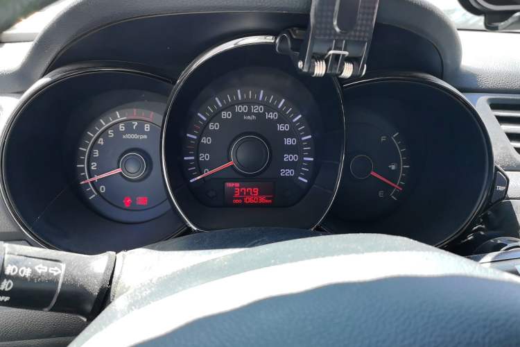 Used Kia K2 2011 Sedan 1.4L Manual Transmission GLS Instrument Cluster