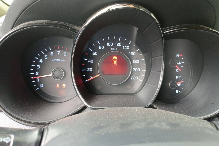 Used Kia K2 2011 Sedan 1.6L Automatic Transmission Premium Instrument Cluster