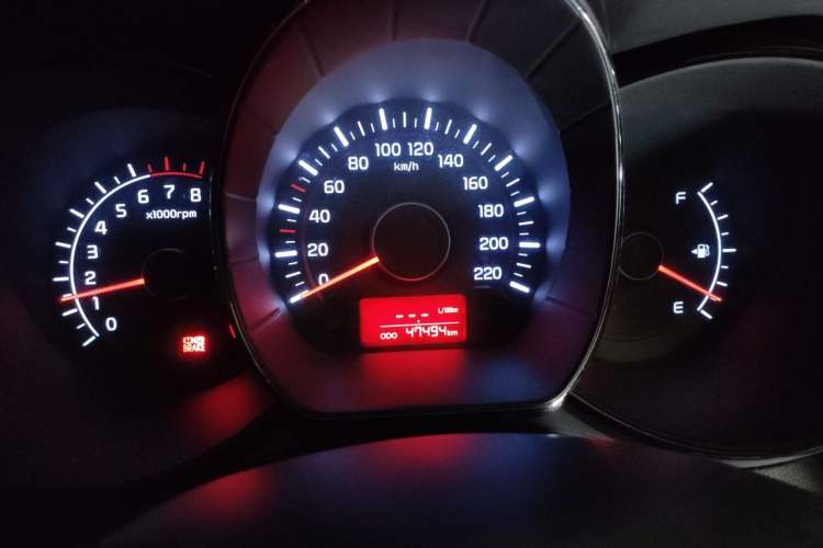 Used Kia K2 2011 Sedan 1.4L Manual Transmission GLS Instrument Cluster