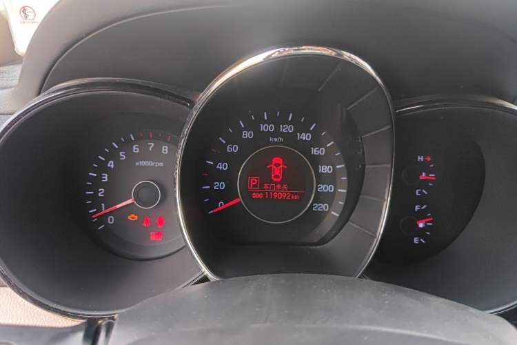 Used Kia K2 2011 Sedan 1.6L Automatic Transmission Premium Instrument Cluster