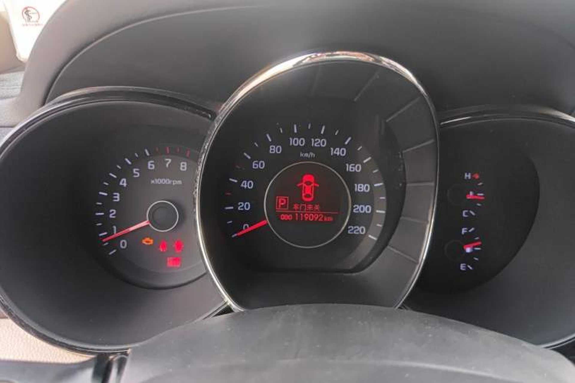 Used Kia K2 2011 Sedan 1.6L Automatic Transmission Premium Instrument Cluster