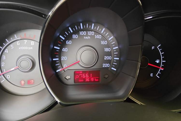 Used Kia K2 2011 Sedan 1.4L Automatic GLS Instrument Cluster