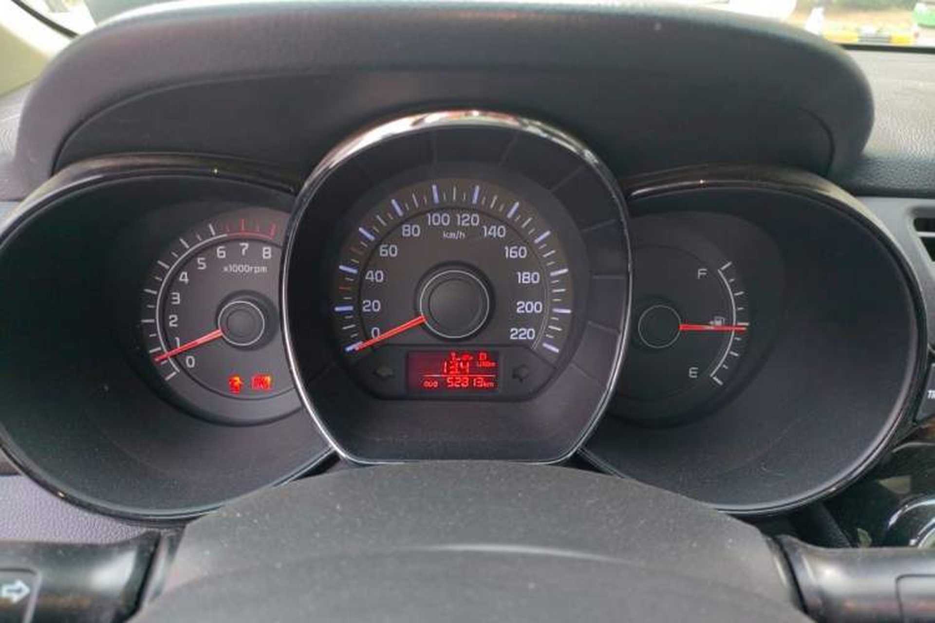 Used Kia K2 2011 Sedan 1.4L Manual Transmission GLS Instrument Cluster