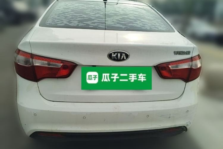 Used Kia K2 2011 Sedan 1.4L Manual Transmission GLS Rear