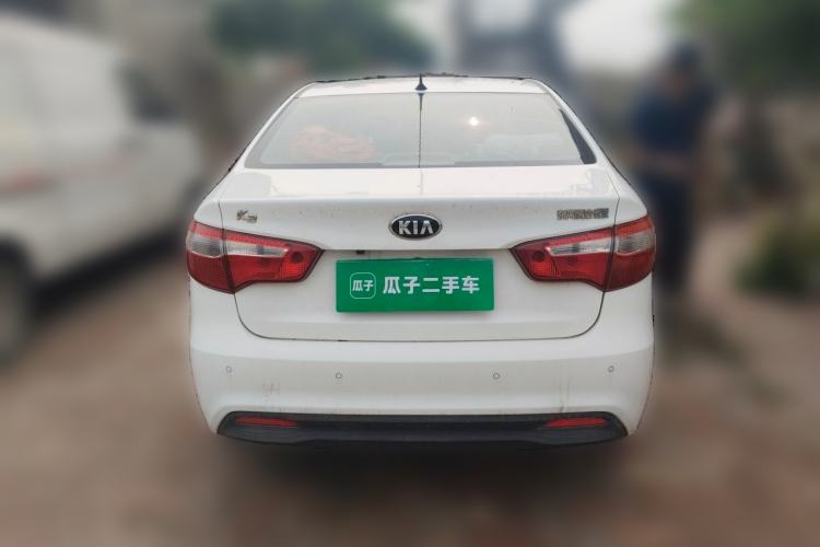 Used Kia K2 2011 Sedan 1.4L Manual Transmission GLS Rear