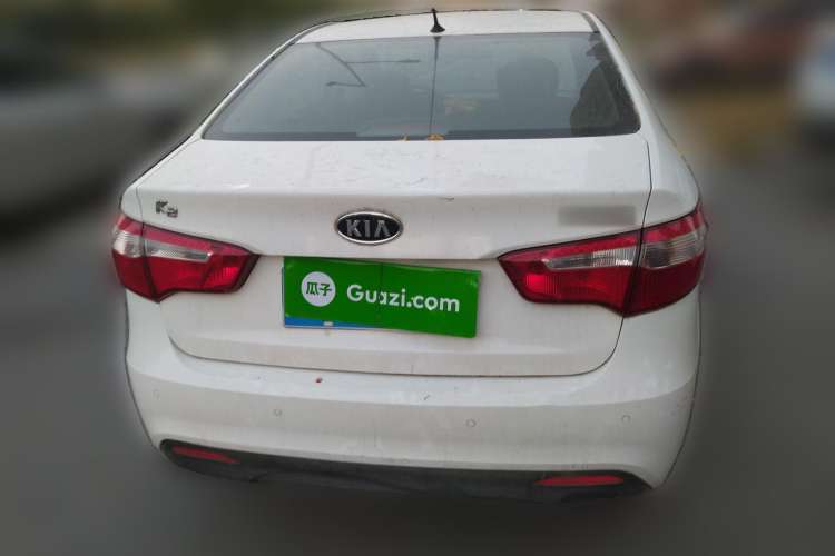 Used Kia K2 2011 Sedan 1.4L Automatic Top-Trim Rear