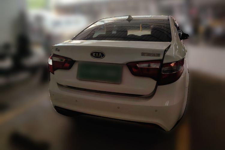 Used Kia K2 2011 Sedan 1.4L Manual Transmission GLS Rear