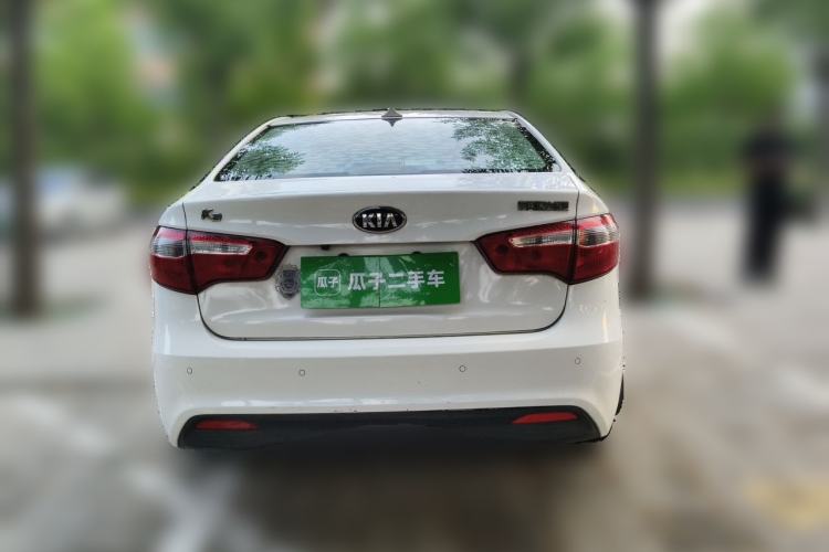 Used Kia K2 2011 Sedan 1.4L Manual Transmission GLS Rear