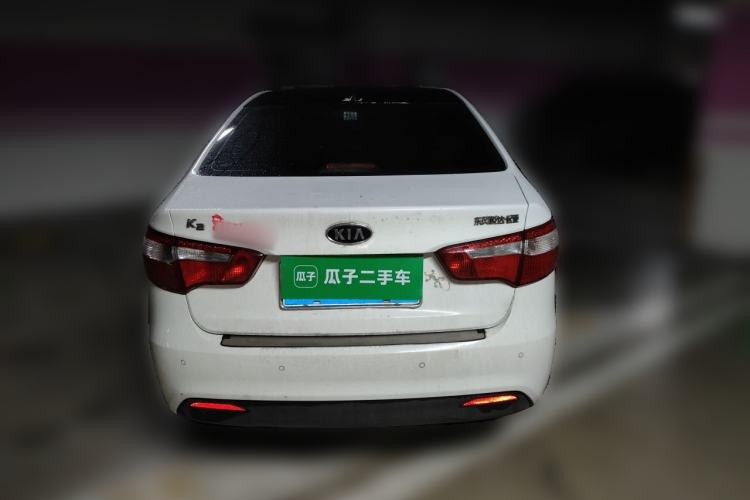 Used Kia K2 2011 Sedan 1.4L Manual Transmission GLS Rear
