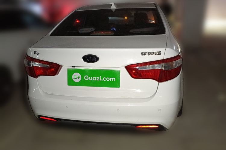 Used Kia K2 2011 Sedan 1.4L Manual Transmission GLS Rear