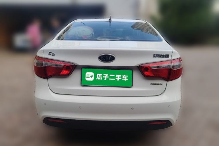 Used Kia K2 2011 Sedan 1.6L Automatic Transmission Premium Rear