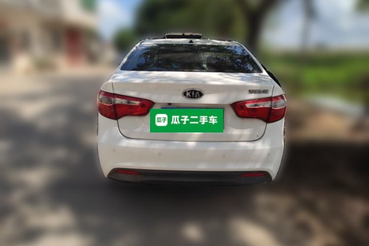 Used Kia K2 2011 Sedan 1.4L Manual Transmission GLS Rear