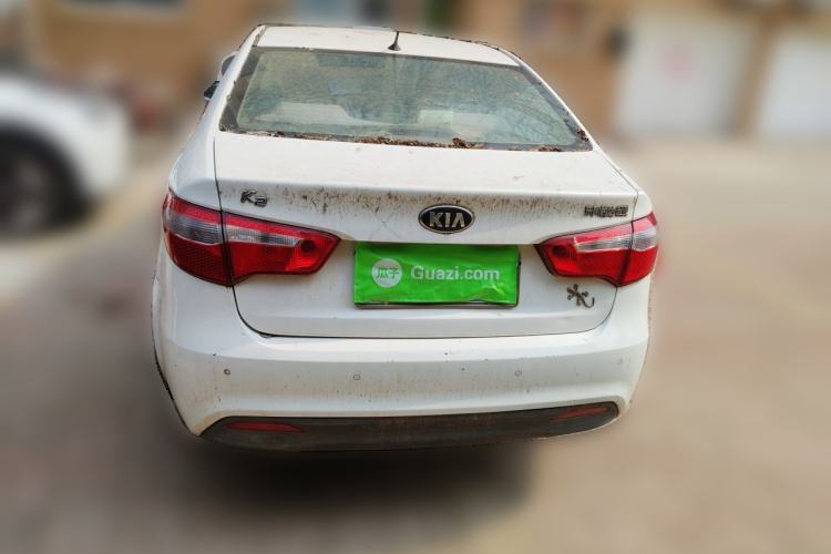Used Kia K2 2011 Sedan 1.4L Manual Transmission GLS Rear