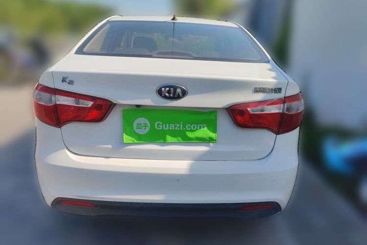 Used Kia K2 2011 Sedan 1.4L Automatic GLS Rear