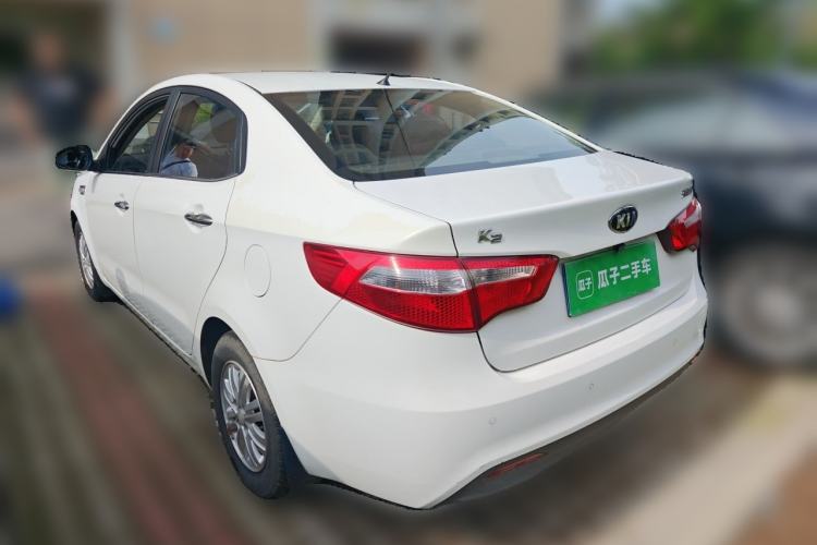 Used Kia K2 2011 Sedan 1.4L Automatic GLS Rear Left 45 Deg