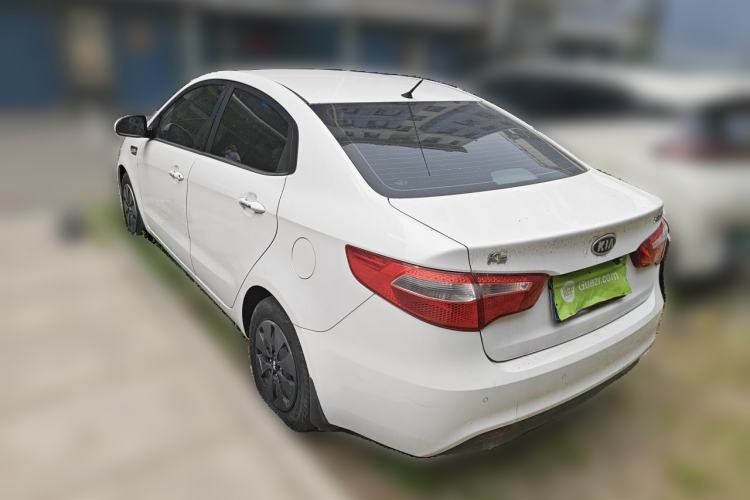 Used Kia K2 2011 Sedan 1.4L Automatic GLS Rear Left 45 Deg