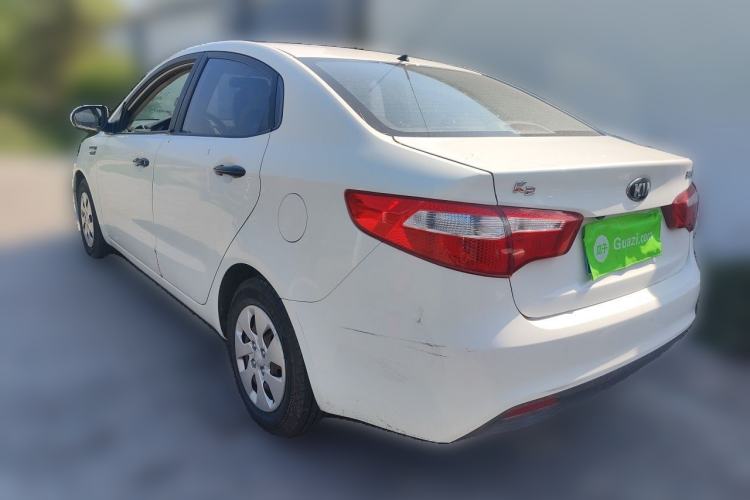 Used Kia K2 2011 Sedan 1.4L Automatic GLS Rear Left 45 Deg