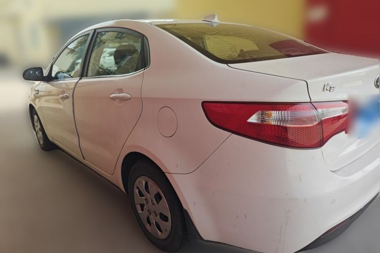 Used Kia K2 2011 Sedan 1.4L Automatic GLS Rear Left 45 Deg