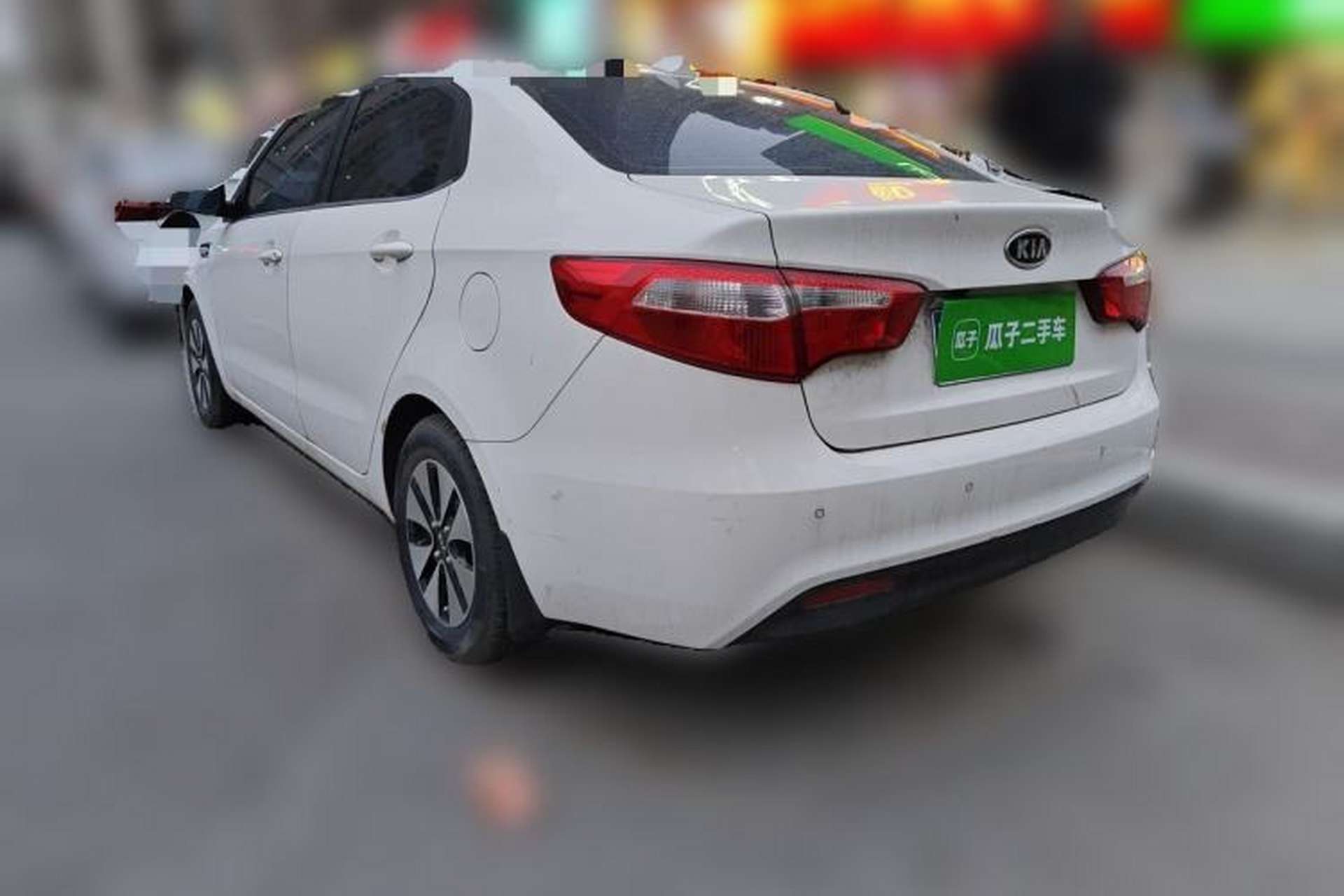 Used Kia K2 2011 Sedan 1.4L Automatic GLS Rear Left 45 Deg