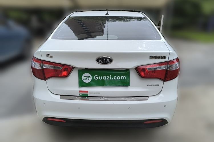 Used Kia K2 2011 Sedan 1.6L Automatic Transmission Premium Rear