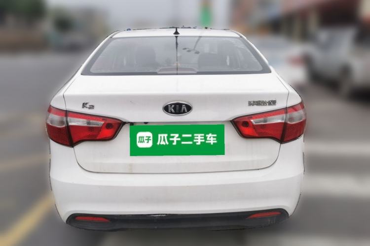 Used Kia K2 2011 Sedan 1.4L Automatic GLS Rear
