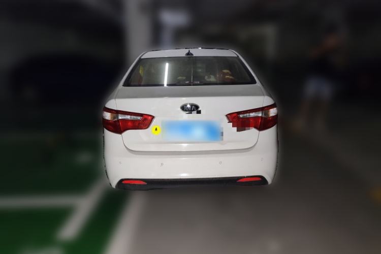 Used Kia K2 2011 Sedan 1.4L Manual Transmission GLS Rear