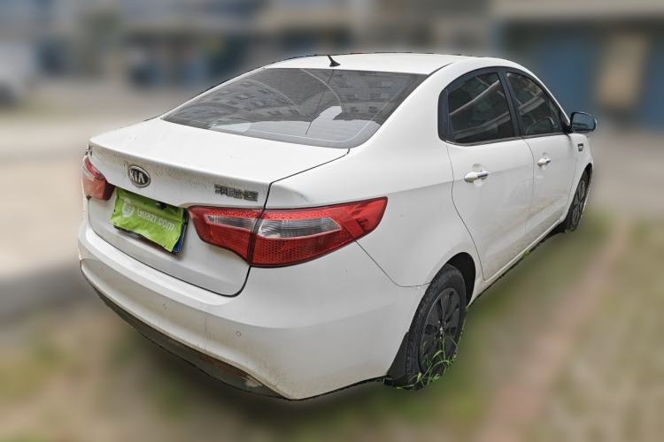 Used Kia K2 2011 Sedan 1.4L Automatic GLS Rear Right 45 Deg