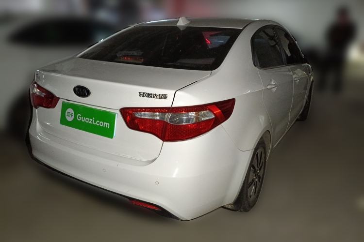 Used Kia K2 2011 Sedan 1.4L Manual Transmission GLS Rear Right 45 Deg