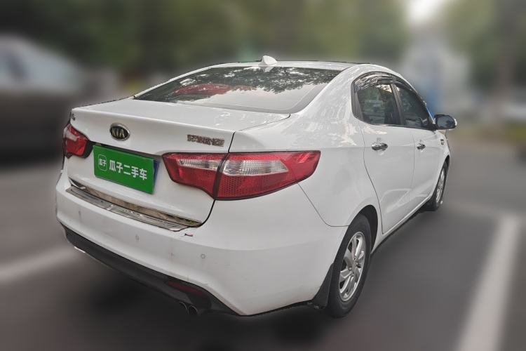 Used Kia K2 2011 Sedan 1.4L Automatic GLS Rear Right 45 Deg