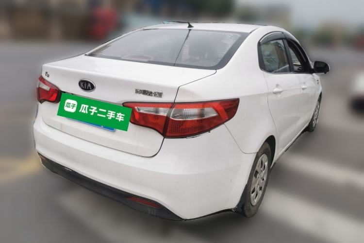Used Kia K2 2011 Sedan 1.4L Automatic GLS Rear Right 45 Deg