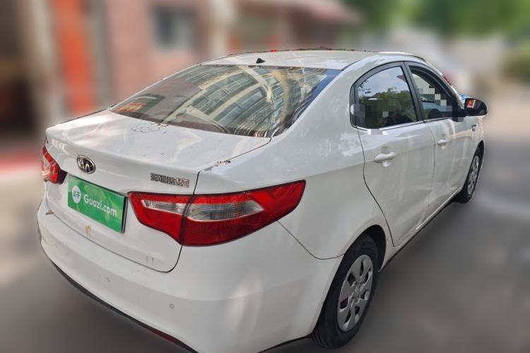 Used Kia K2 2011 Sedan 1.4L Automatic GLS Rear Right 45 Deg