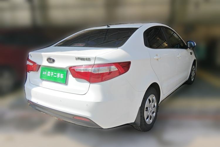 Used Kia K2 2011 Sedan 1.4L Automatic GLS Rear Right 45 Deg