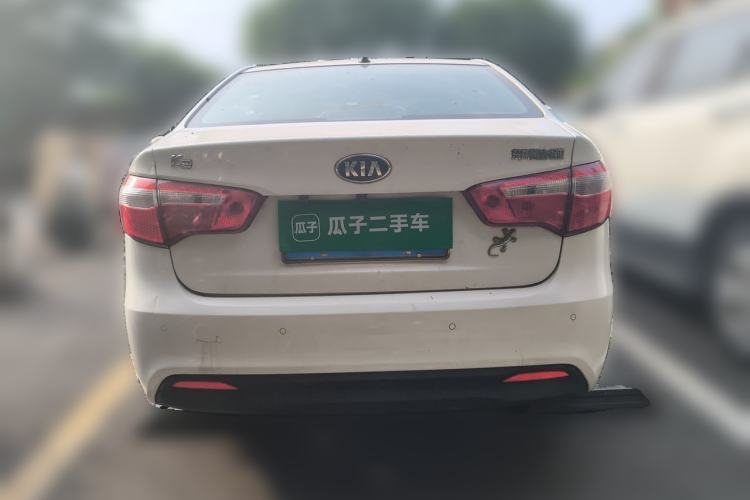 Used Kia K2 2011 Sedan 1.4L Manual Transmission GLS Rear