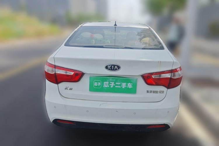 Used Kia K2 2011 Sedan 1.6L Automatic Transmission Premium Rear