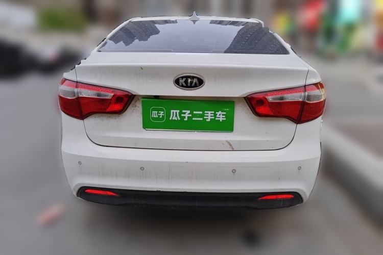 Used Kia K2 2011 Sedan 1.4L Automatic GLS Rear