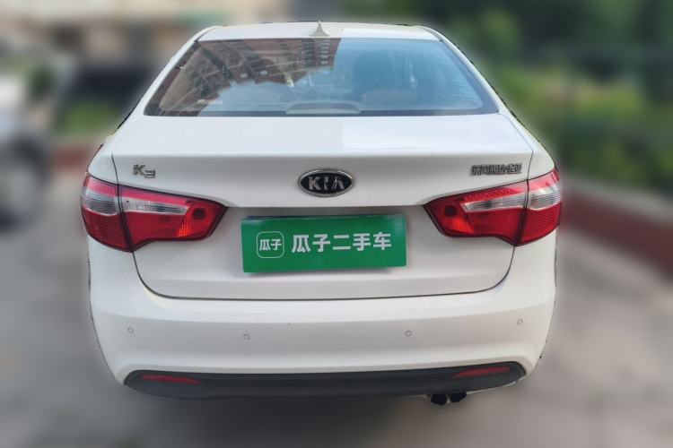 Used Kia K2 2011 Sedan 1.4L Manual Transmission GLS Rear