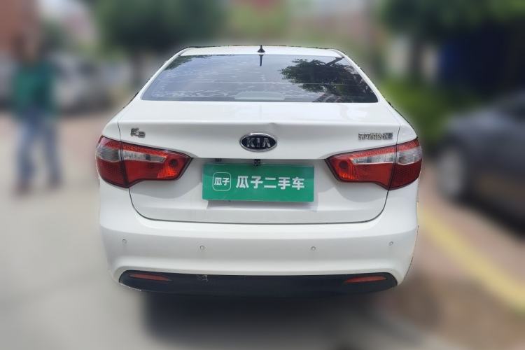 Used Kia K2 2011 Sedan 1.4L Manual Transmission GLS Rear