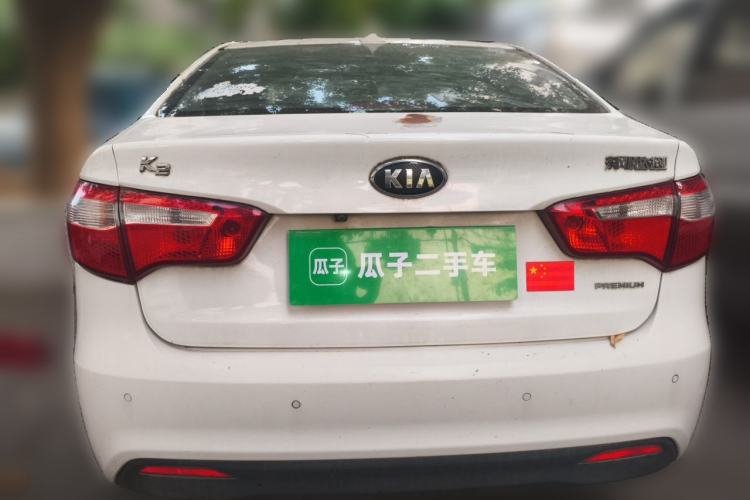 Used Kia K2 2011 Sedan 1.6L Automatic Transmission Premium Rear
