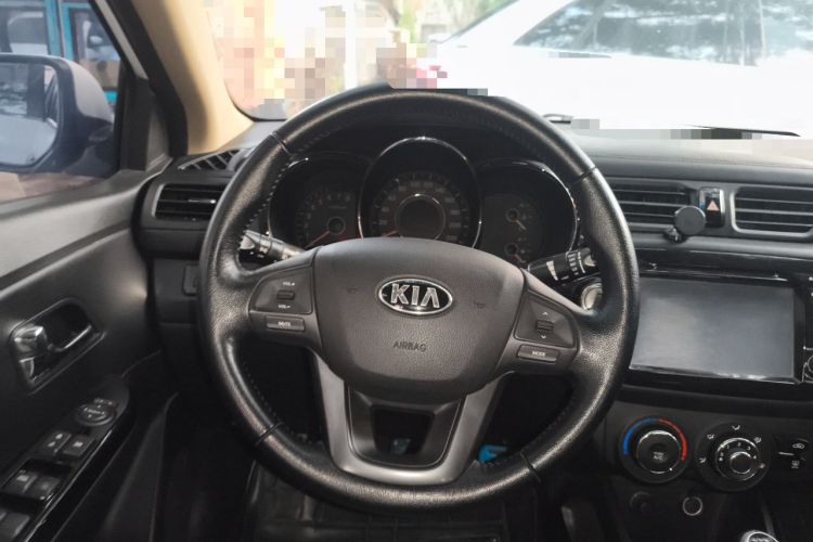 Used Kia K2 2011 Sedan 1.6L Automatic Transmission Premium Steering Wheel