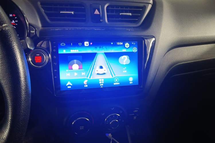 Used Kia K2 2011 Sedan 1.6L Automatic Transmission Premium Audio And AC Panel