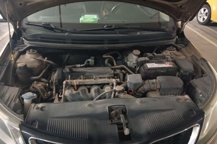 Used Kia K2 2011 Sedan 1.6L Automatic Transmission Premium Engine Bay