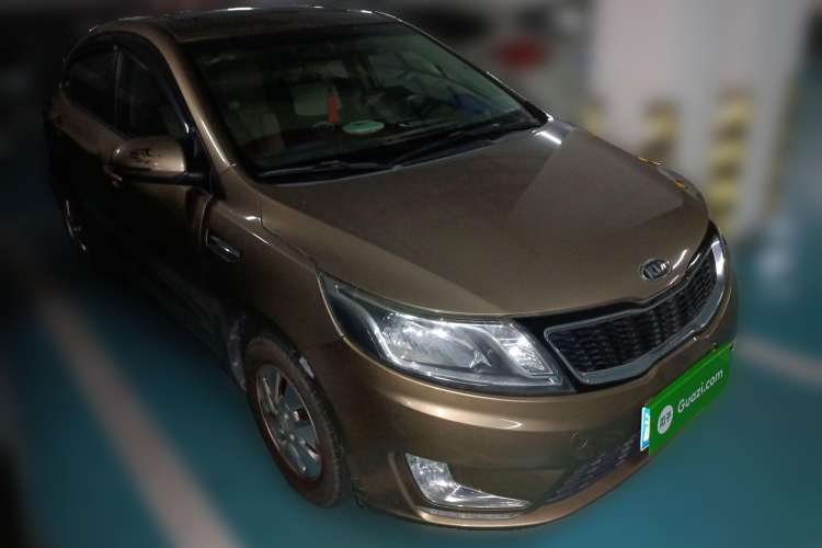 Used Kia K2 2011 Sedan 1.4L MT TOP Front Right 45 Deg