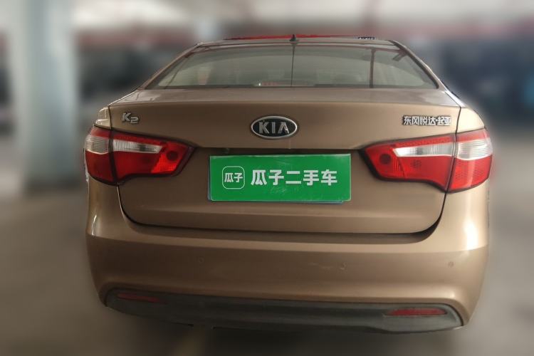 Used Kia K2 2011 Sedan 1.6L Automatic Transmission Premium Rear