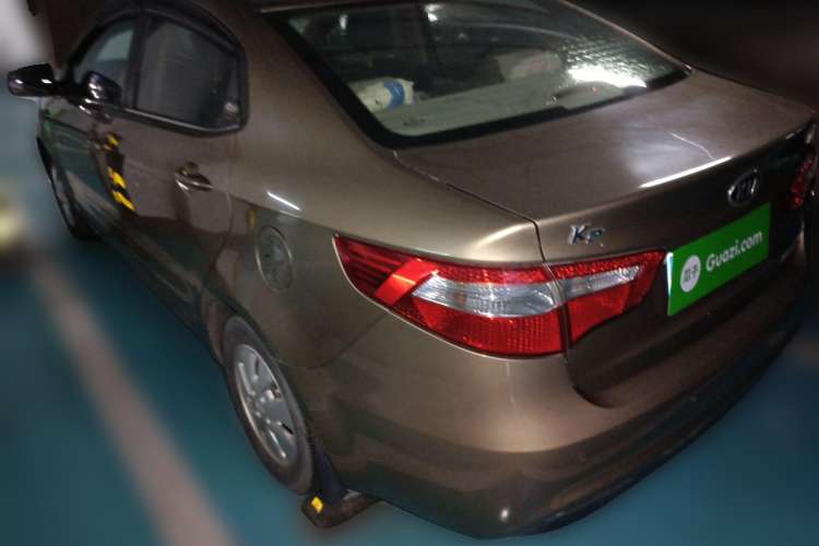 Used Kia K2 2011 Sedan 1.4L MT TOP Rear Left 45 Deg