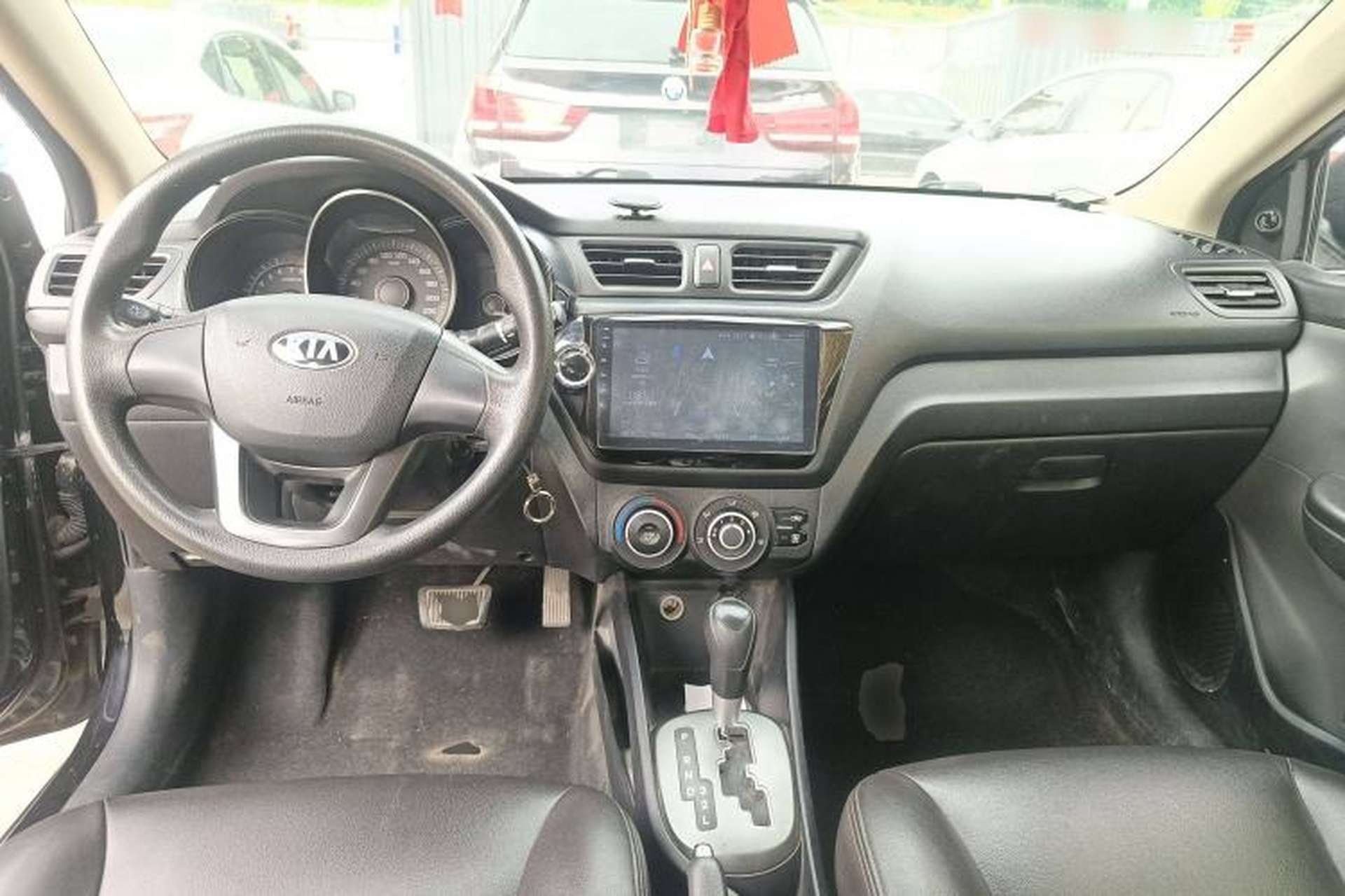 Used Kia K2 2012 Sedan 1.4L Automatic GLS Commemorative Edition Center Console