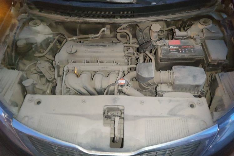 Used Kia K2 2012 Hatchback 1.4L MT GLS Commemorative Edition Engine Bay