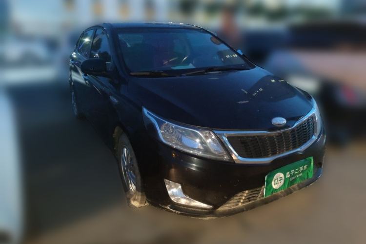 Used Kia K2 2012 Hatchback 1.4L MT GLS Commemorative Edition Front Right 45 Deg