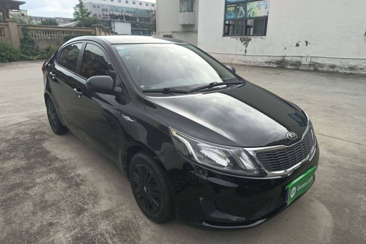Used Kia K2 2012 Sedan 1.4L Automatic GLS Commemorative Edition Front Right 45 Deg