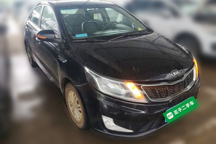 Used Kia K2 2012 Sedan 1.4L MT TOP Commemorative Edition Front Right 45 Deg